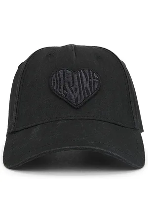 AllSaints Gorra béisbol heart patch en color talla all en - Black. Talla all.