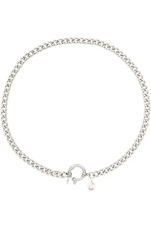 8 Other Reasons Collar isabel en color metálico talla all en - Metallic Silver. Talla all.