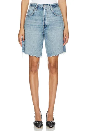 Citizens of Humanity Ayla short en color denim claro talla 23 en - Denim-Light. Talla 23 (también en 24, 25, 26, 27, 28