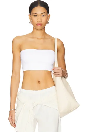 ENZA COSTA Top banda en color talla L en - White. Talla L (también en M, S, XL).