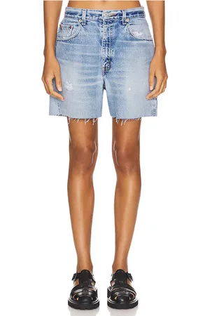 aligrace Long baggy short en color denim claro talla 31 en - Denim-Light. Talla 31 (también en 32).