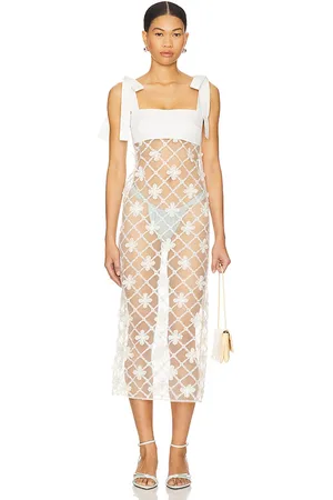 SIEDRES Vestido tallula en color crema talla 32 en - Cream. Talla 32 (también en 36, 38, 40).