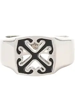 OFF-WHITE Anillo en color metálico talla 62 en - Metallic Silver. Talla 62 (también en 66).