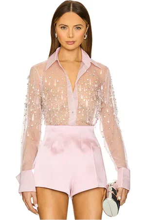 Retrofete Camisa adornada aubriella en color rose talla S en - Rose. Talla S (también en XS).