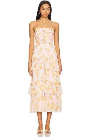 LIKELY Vestido wilda en color blush,orange talla 0 en - Blush,Orange. Talla 0 (también en 00, 10, 2, 4, 6, 8).
