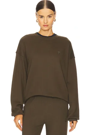 ÉTERNE Sudadera en color militar talla L en - Army. Talla L (también en M, XS).