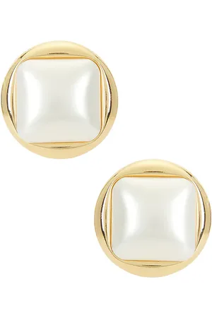 8 Other Reasons Pendientes de tachuela en color oro metálico talla all en - Metallic Gold. Talla all.
