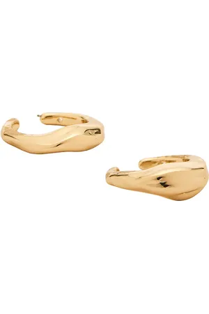 Ettika Pendiente liquid lux en color oro metálico talla all en - Metallic Gold. Talla all.