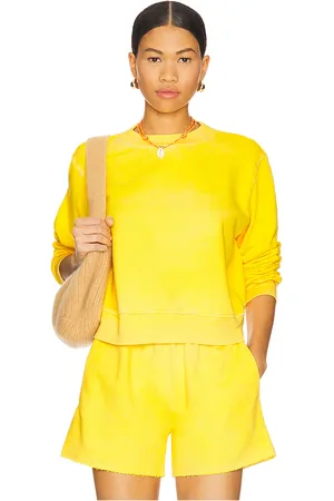 Cotton Citizen Cuello redondo roma en color amarillo talla L en - Yellow. Talla L (también en M, S, XS).