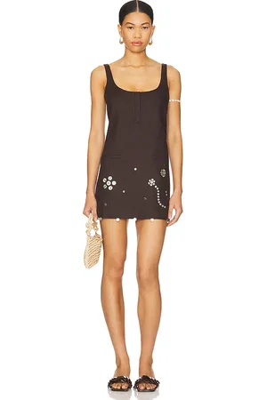 SIEDRES Vestido alites en color talla 34 en - Brown. Talla 34 (también en 36, 38, 40, 42).