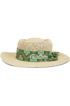 Malbon Golf Sombrero en color crema talla all en - Cream. Talla all.