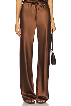 VERONICA BEARD Pantalón billie en color chocolate talla L en - Chocolate. Talla L (también en M, S, XL).