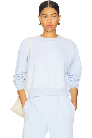 Cotton Citizen Cuello redondo roma en color bebe azul talla L en - Baby Blue. Talla L (también en M, S, XS).