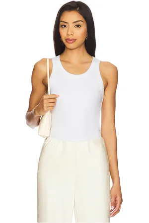 Vince Camiseta tirantes escote redondo en color blanco talla L en - White. Talla L (también en M, S, XS).