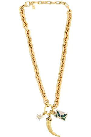 ELIZABETH COLE Collar kaida en color oro metálico talla all en - Metallic Gold. Talla all.