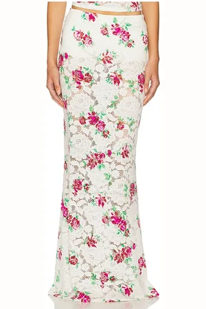 AFRM Falda caella en color blanco talla 1X en - White. Talla 1X (también en 3X, L, M, S, XL, XS, XXL, XXS).
