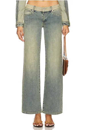 ABrand Pierna ancha 99 en color azul talla 24 en - Blue. Talla 24 (también en 25, 26, 27, 28, 29, 30, 31, 32, 33, 34).