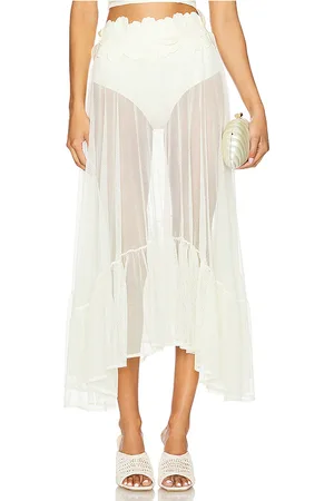 Bahia Maria Falda jardin de lu en color crema talla M en - Cream. Talla M (también en XL, XS).