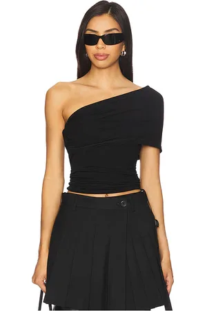 Helmut Lang Parte superior asimétrica protect en color talla L en - Black. Talla L (también en M, S, XS).