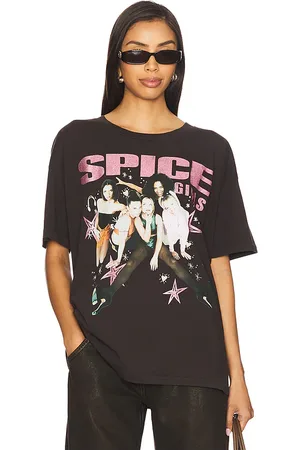 DAYDREAMER Camiseta spice girls doodles merch en color negro talla L en - Black. Talla L (también en M, S, XL, XS).