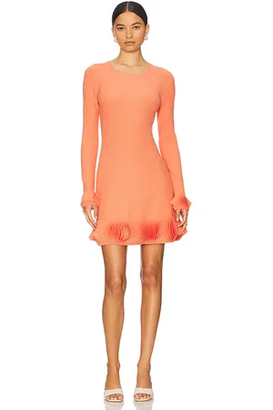 ALEXIS Vestido bryn en color coral talla M en - Coral. Talla M (también en S, XS).