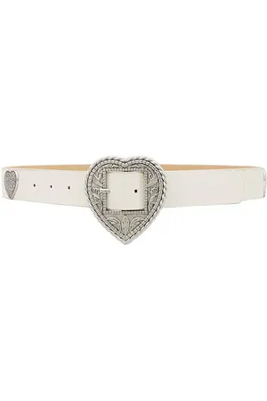 8 Other Reasons Cinturón western heart en color talla all en - White. Talla all.