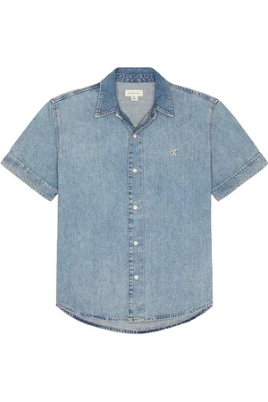 Calvin Klein Camisa light en color azul talla L en - Blue. Talla L (también en M, S, XL/1X).