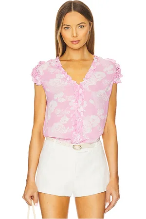 Generation Love Sia floral blouse en color rosado talla L en - Pink. Talla L (también en M, S, XL, XS).