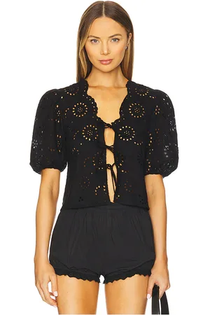 heartLoom Roxana top en color talla L en - Black. Talla L (también en M, S, XL, XS).