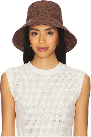 Janessa Leone Sombrero pesca felix en color marrón talla L en - Brown. Talla L (también en M, S).
