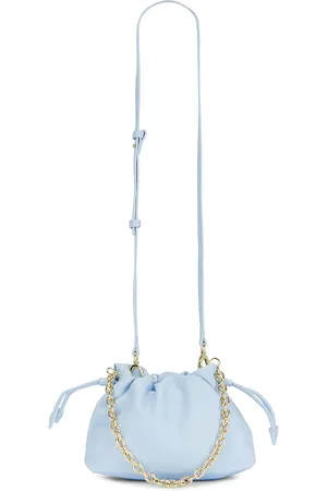 Studio Amelia Bolso alexandra petite drawstring en color bebe azul talla all en - Baby Blue. Talla all.