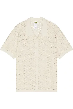 Agua Bendita Camisa jared en color crema talla L en - Cream. Talla L (también en M, S).