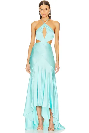 Michael Costello Vestido ione en color azul cerceta talla L en - Teal. Talla L (también en M).