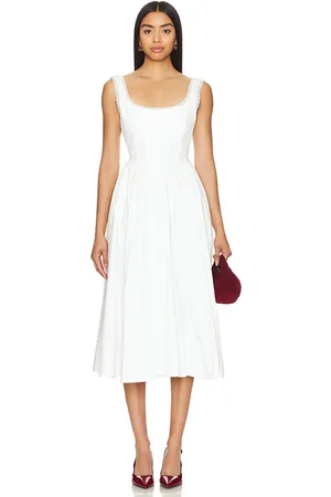 DANIELLE GUIZIO Vestido bielli en color talla M en - White. Talla M (también en XXS).