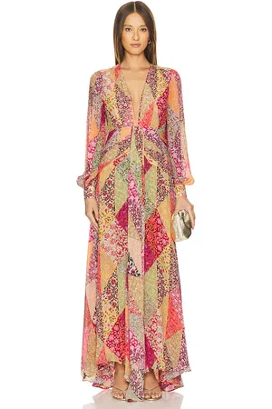 RIXO London Vestido meera en color rosado talla L en - Pink. Talla L (también en M).