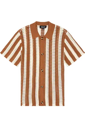 SER.O.YA Camisa en color marrón talla L en - Brown. Talla L (también en M, S, XL/1X).