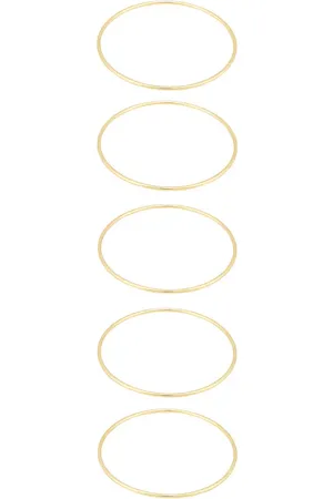 Luv AJ Conjunto de brazalete the sophia en color oro metálico talla all en - Metallic Gold. Talla all.
