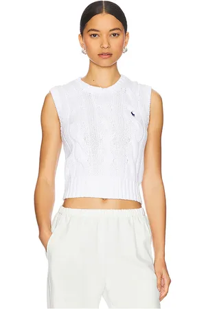 Ralph Lauren Top chaleco en color talla L en - White. Talla L (también en M, S, XL, XS, XXS).