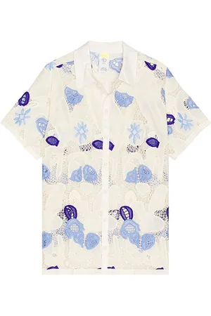 Agua Bendita Camisa jared en color talla L en - White. Talla L (también en M, S).