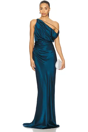 The Sei Vestido con tirantes y hombros descubiertos en color azul talla 0 en - Navy. Talla 0 (también en 4, 8).