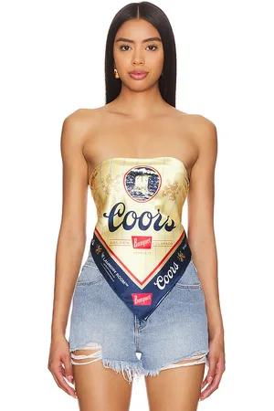 The Laundry Room Pañuelo sedoso coors heritage en color amarillo talla all en - Yellow. Talla all.