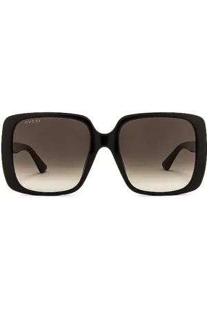 Gucci Gafas de sol logo square en color negro talla all en - Black. Talla all.