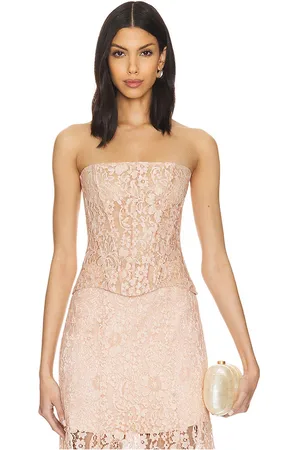 Rozie Corsets Bustier corset top en color peach,peach talla 36/S en - Peach,Peach. Talla 36/S (también en 40/L).
