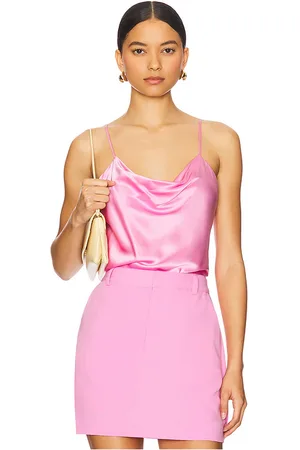 Cinq A Sept Top sin mangas marta en color rosado talla L en - Pink. Talla L (también en M, S, XS).