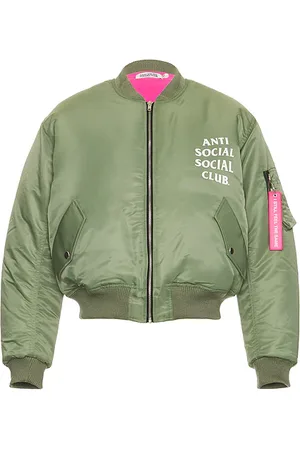 ANTI SOCIAL SOCIAL CLUB Chaqueta welcome en color verde talla L en - Green. Talla L (también en M, S, XL/1X, XS).