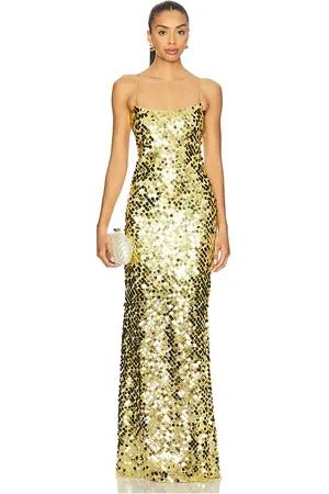 The Sei Vestido de camisola con lentejuelas en color oro metálico talla 0 en - Metallic Gold. Talla 0 (también en 4).