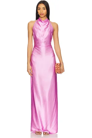 Amanda Uprichard Vestido marcine en color rosado talla L en - Pink. Talla L (también en M, S, XL, XS).