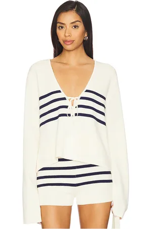 SER.O.YA Jersey chrys en color crema talla L en - Cream. Talla L (también en M, S, XL, XS).