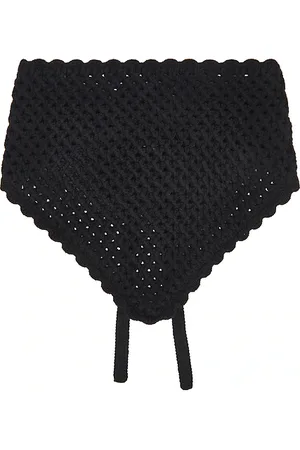 DANIELLE GUIZIO Knit bandana en color talla all en - Black. Talla all.