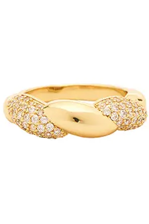 Joy Dravecky Jewelry Anillo brooke en color oro metálico talla 6 en - Metallic Gold. Talla 6 (también en 7, 8).